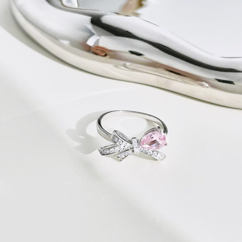 Bowknot-Pink-Pear-Gemstone-Ring-DY120926-S-W-BF-(6a)