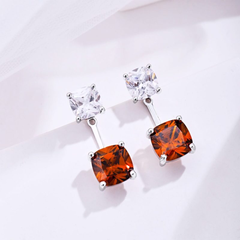 Dual-Tone-Gemstone-Drop-Earrings-DY110152-S-W-KB-(6a)