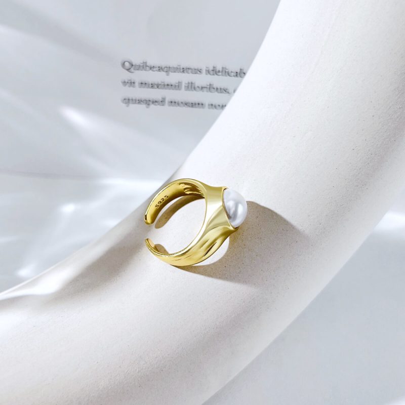 Pearl-925-Silver-Gold-Adjustable-Ring-D3120017-S-G-WH-(4a)