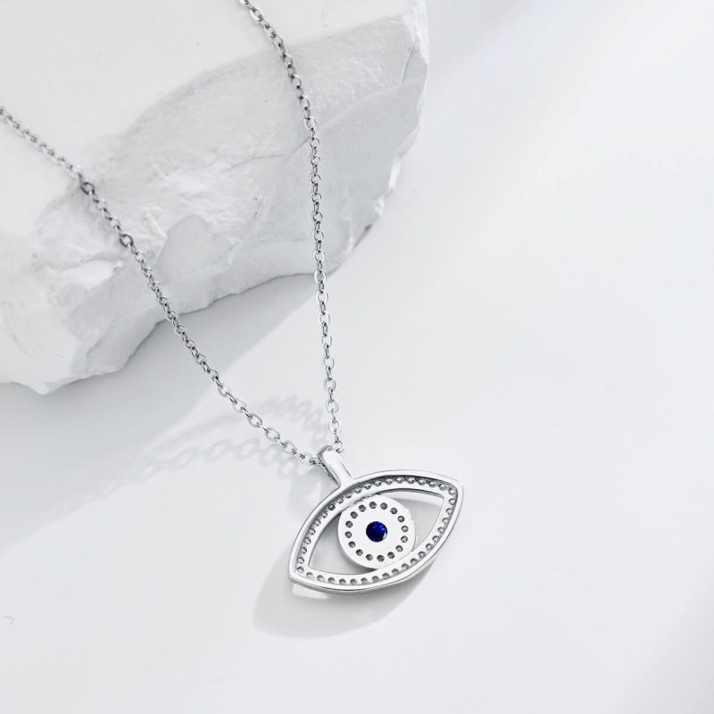 Sapphire-Eye-925-Silver-Necklace-DY190473-S-W-BA-(3a)