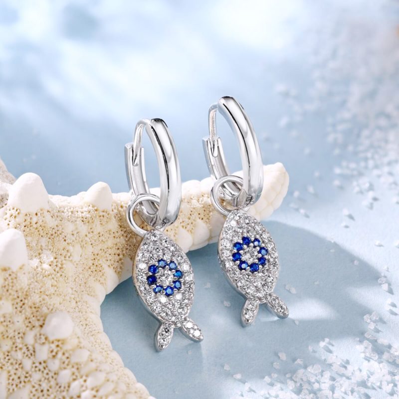 Sapphire-Fish-Shaped-silver-Earrings-DY110283-S-W-BA-(3a)