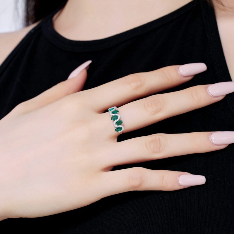 Wavy-green-gemstone-Ring-DY120979-S-W-WG-(3a)