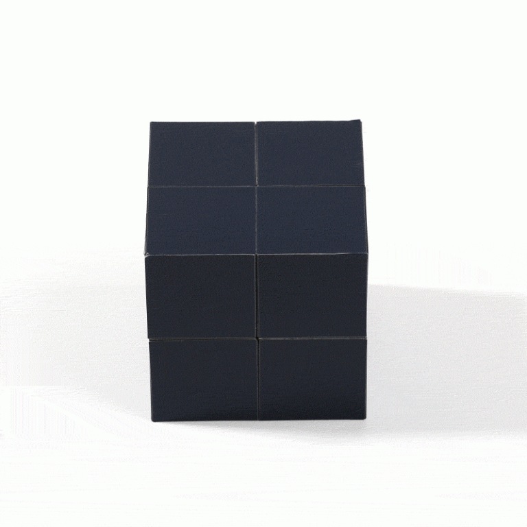 Changeable Rubik's Cube Ring Box other8 WJRB24813-blue-mofang