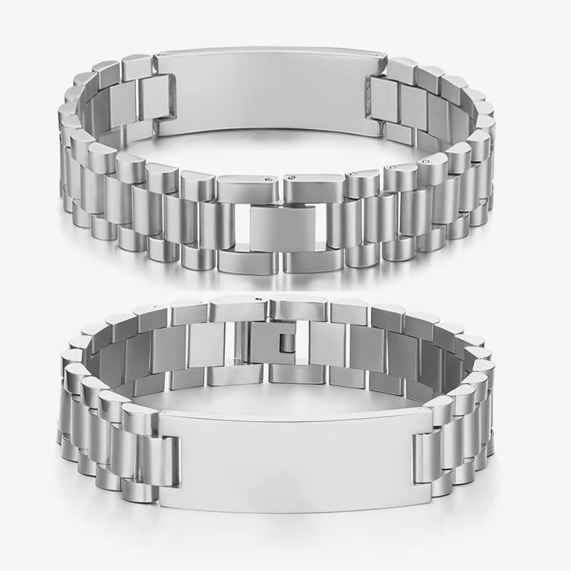 Classic-Masculine-Watch-Band-Stainless-Steel-Link-Bracelet-1-MJBR2408141-Silver