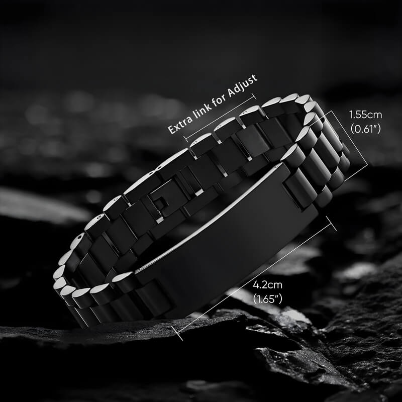 Classic-Masculine-Watch-Band-Stainless-Steel-Link-Bracelet-5-MJBR2408141-Black