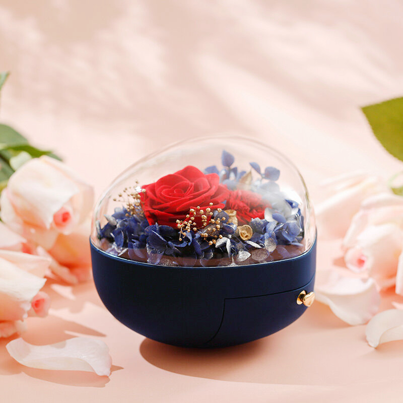 blue heart box Red Rose Eternal Flower Jewelry Box other1 WJRB24812-blue-heart