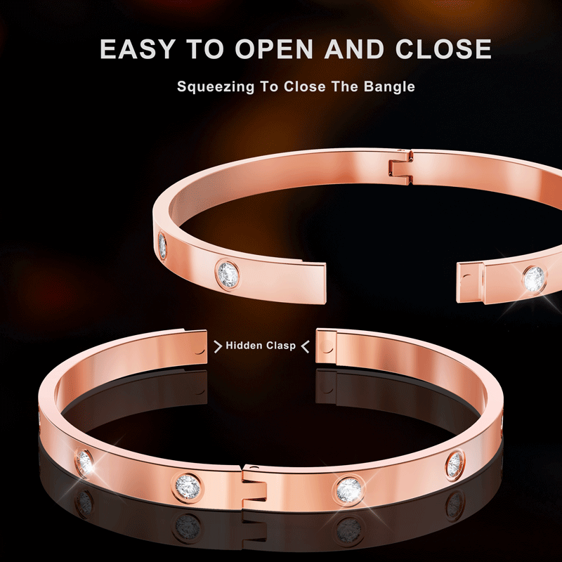 Love Bracelet With 10 Moissanites other2-MJBR248171-10ZUAN-rosegold